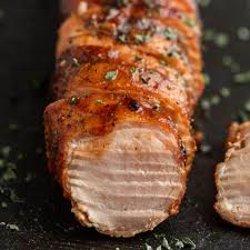 grilled bacon wrapped pork tenderloin