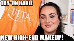 new high end makeup at ulta try on