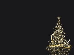 White Light Christmas Tree Keynote Theme Free Iwork Templates