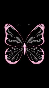 pink erfly hd phone wallpaper peakpx