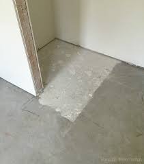 all about our diy sealed concrete floor