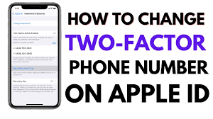 two factor authentication phone number