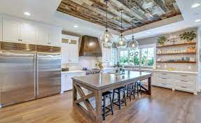 75 tray ceiling kitchen ideas you ll