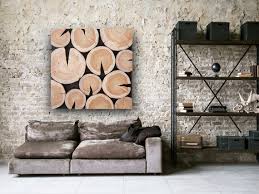 Large Tree Slabs Wall Art Wood Wall