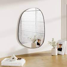 Amazon.com: DDK Irregular Wall Mounted Mirror, Asymmetrical Wall Mirror for  Living Room, Bedroom, Bathroom, Entryway, Hallway, 27