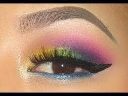 funky colorful eyeshadow tutorial