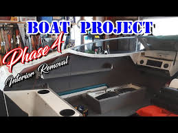 How To Remove Boat Interior Side Panels