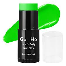 amazon green face body paint stick grinch