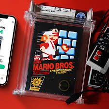 a super mario bros game sells for 2