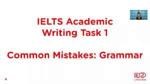 Ielts Academic Writing Task 1 Common Mistakes Grammar Youtube