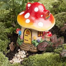 Cute 8 5cm 10cm Mushroom House
