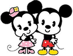 Download Mickey Sticker - Dibujo De Mickey Mouse Kawaii - Full Size PNG  Image - PNGkit