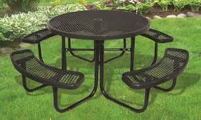 Commercial Round Picnic Table Pt 82