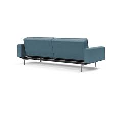 Dublexo Chrome Sofa Bed With Armrests