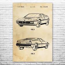 M1 Car Poster Print Collector Gift Car