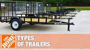 types of trailers the