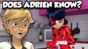 does adrien actually know marinette is