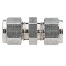 Compression fittings union couplings are used for straight tube to tube connections and are designed for . Parker Hannifin Fitting Stainless Steel Straight Compression Union 1 16 Od From Masterflex