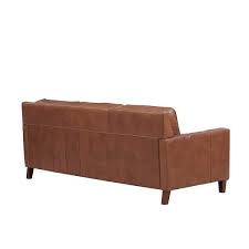 leather lawson straight 3 seater sofa
