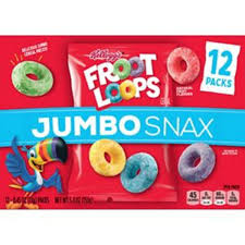 froot loops jumbo snax cereal snacks