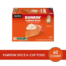 dunkin pumpkin e flavored coffee