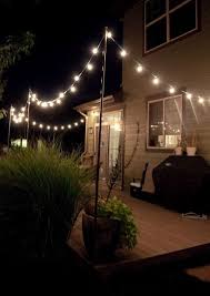 outdoor globe string lights