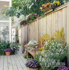 Wooden Garden Planters Fence Planters