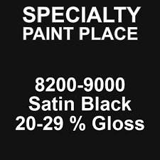 8200 9000 Satin Black Tci Touch Up