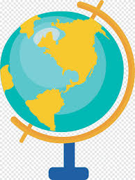world cartoon globe globe world png