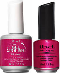 Details About Ibd Just Gel Polish Nail Lacquer All Heart 5oz 56516d