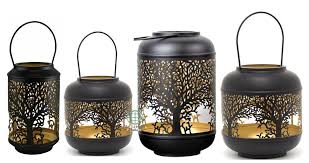 Silhouette Candle Holder Lantern