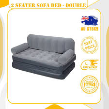 2 seater sofa bed double couch lounge