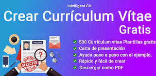 ¡elige ya tu modelo de curriculum básico! Curriculum Vitae Gratis Espanol Cv Maker 2020 Pdf Apps En Google Play