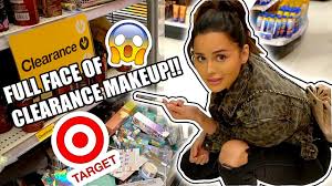 full face only target clearance makeup