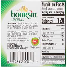 12 pack boursin garlic and herb cheese