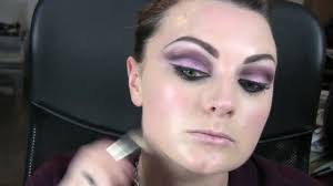 pink purple arabic make up tutorial