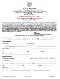 Licensees will print their own licenses via sbs connect. Nj Boiler License Renewal Fill Out And Sign Printable Pdf Template Signnow