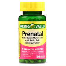 spring valley prenatal multivitamin