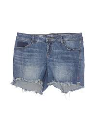 Details About Slink Jeans Women Blue Cargo Shorts 12
