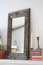 Small Mirror Small Wood Framed Mirror