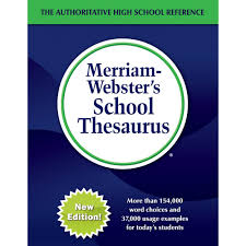 merriam webster school thesaurus