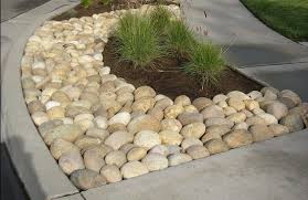 pebble garden ideas for a low