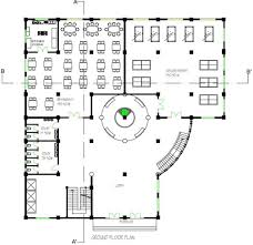 mix use building floor plan details