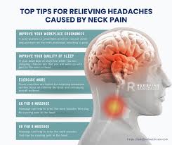 relieving headaches caused by neck pain