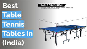 10 best table tennis tables in india