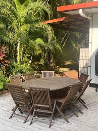 Outdoor Table With 8 Chairs Furniture