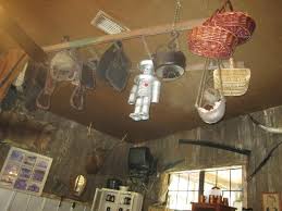 When combined with tasteful wall art, a plant hanger with a potted indoor plant livens up a living space. Cool Stuff Hanging Off The Ceiling Rafters Picture Of Backwoods Smokehouse Interlachen Tripadvisor