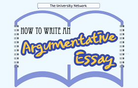 how to write an argumentative essay