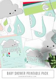 Free samples of baby thank you cards available. Baby Shower Printables Gender Neutral From Somewhat Simple