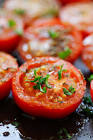 baked herby tomatoes
